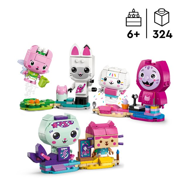 LEGO Gabby s Brick-Built Cat Friends