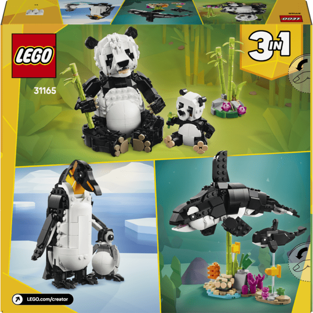 LEGO Creator Wild Animals: Panda Family