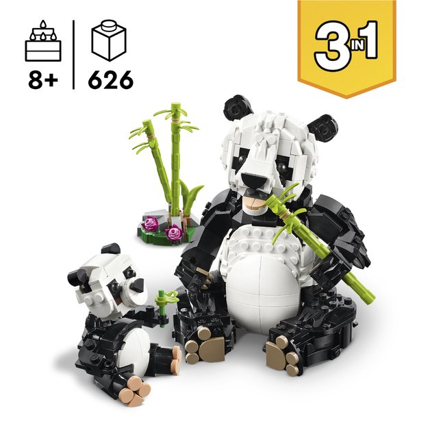 LEGO Creator Wild Animals: Panda Family