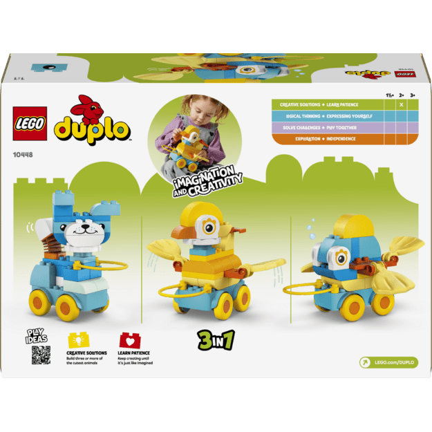 LEGO DUPLO 3in1 Animals on Wheels