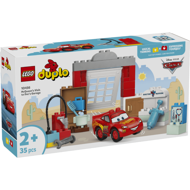 LEGO DUPLO Mcqueen s Visit to Doc s Garage