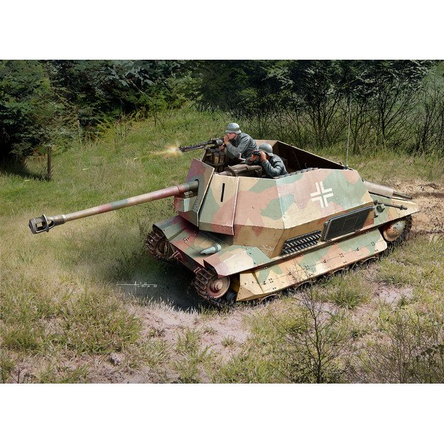 Revell Plastic Model  Marder I on FCM 36 base 1:35