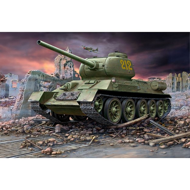 Revelli Plastic Model T-34/85 Scale: 1:72