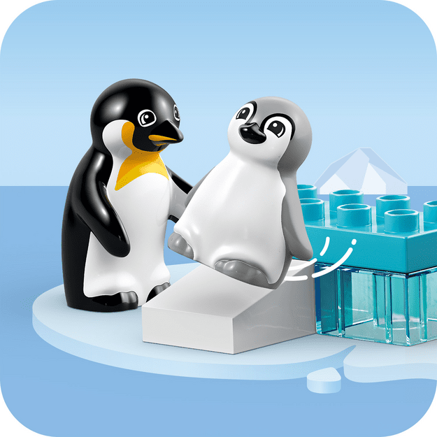 LEGO DUPLO Wild Animal Families: Penguins & Lions