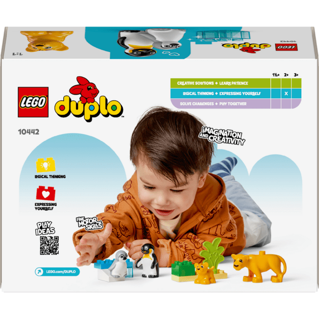 LEGO DUPLO Wild Animal Families: Penguins & Lions