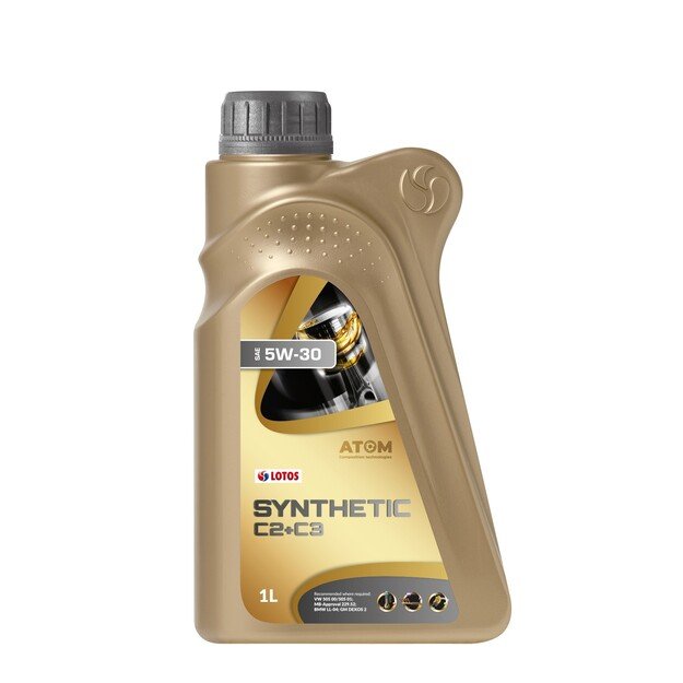 LOTOS Synthetic C2+C3 5W30 1L. VW 502.00/505.01, MB-229.51  