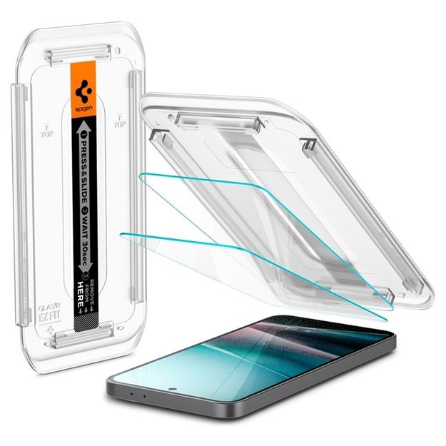 Spigen Glas.TR EZ FIT 2-Pack - Tempered Glass for Samsung Galaxy A37 5G / A36 5G (2 pieces)