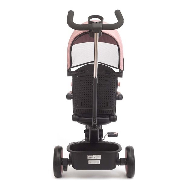 Luxury children s tricycle with lighting Milly Mally Twinkle pink