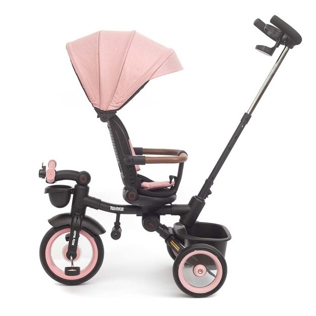 Luxury children s tricycle with lighting Milly Mally Twinkle pink