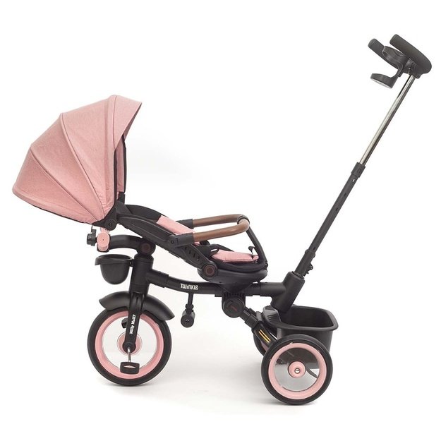 Luxury children s tricycle with lighting Milly Mally Twinkle pink