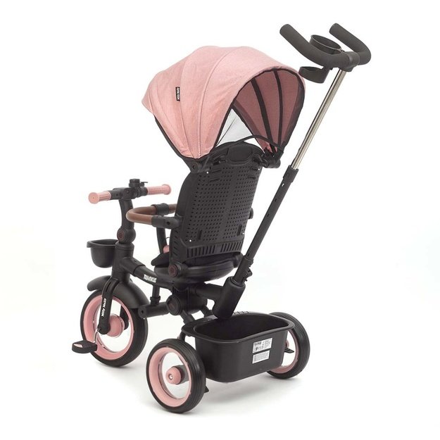 Luxury children s tricycle with lighting Milly Mally Twinkle pink