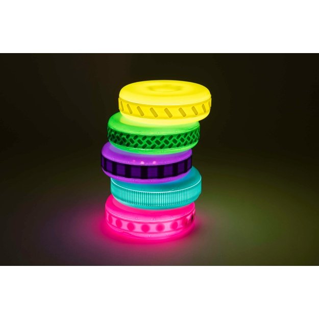 TTS Sensory Stacking Glow & Texture Discs 5pk
