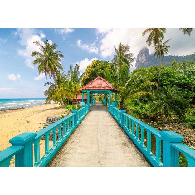 Ravensburger Puzzle 1000 Pieces: Colorful Bridge In Malays