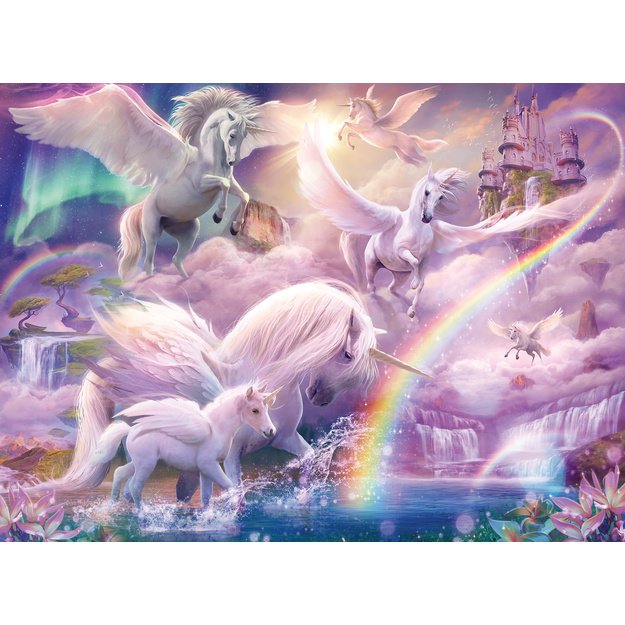 Ravensburger Puzzle 100 pc Pegasus Unicorns
