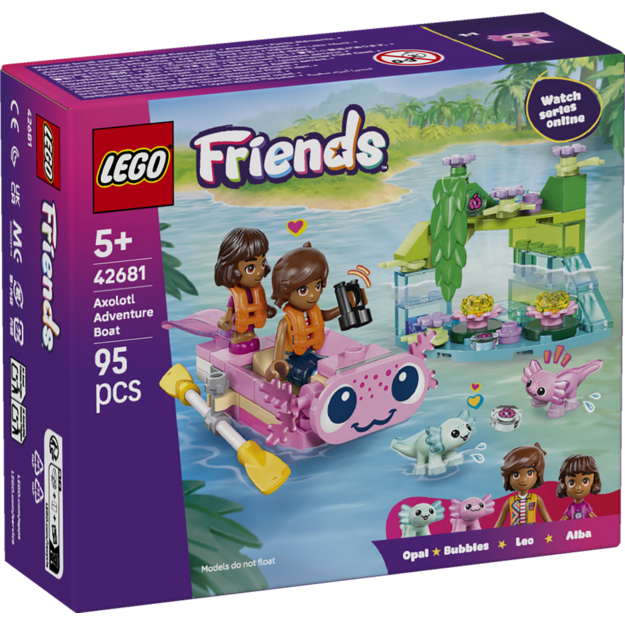 LEGO Friends Axolotl Adventure Boat