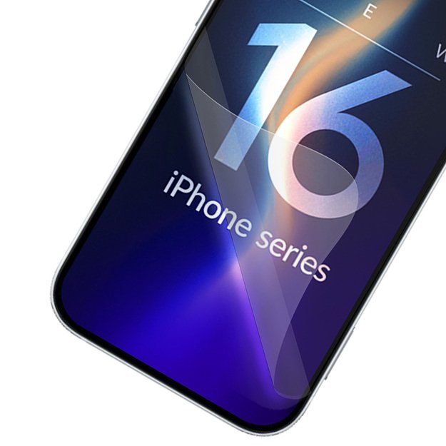 3mk Silky Matt Pro – matinė apsauginė plėvelė, skirta iPhone 16 Pro 1
