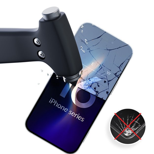 3mk Silky Matt Pro – matinė apsauginė plėvelė, skirta iPhone 16 Pro 7