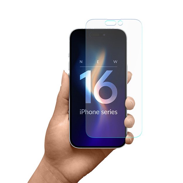 3mk Silky Matt Pro – matinė apsauginė plėvelė, skirta iPhone 16 Pro 5