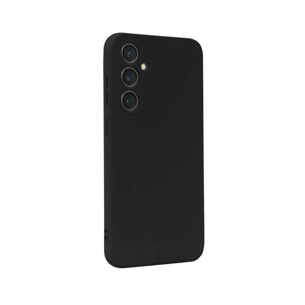 Crong Color Cover – dėklas Samsung Galaxy S23 FE (juodas)