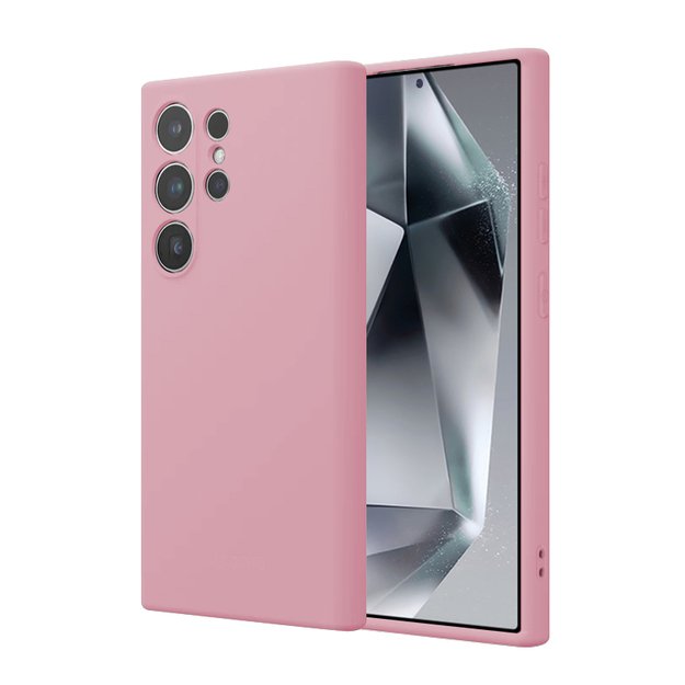 Crong Color Cover – dėklas, skirtas Samsung Galaxy S24 Ultra (rožinis)