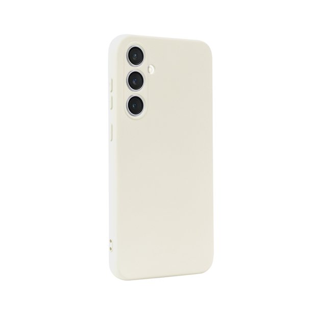 Crong Color Cover – dėklas, skirtas Samsung Galaxy S23 FE (smėlio spalvos)