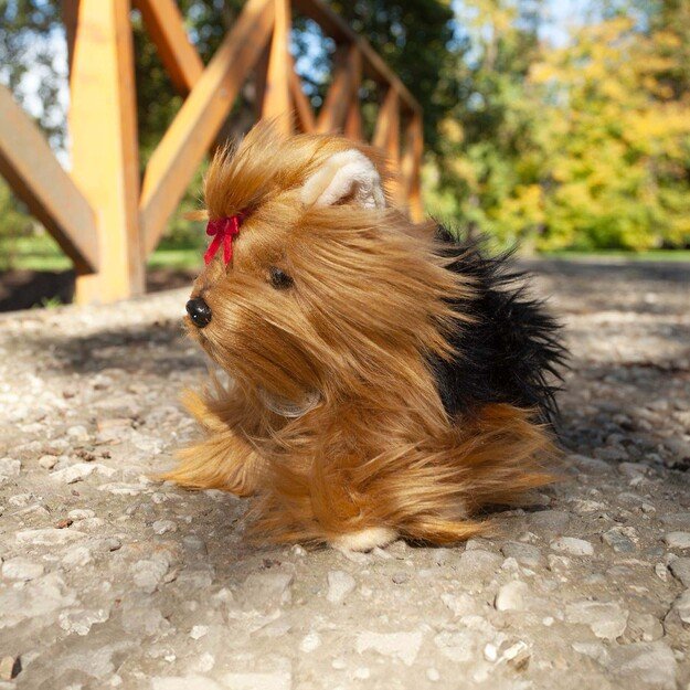 Plush Yorkshire Terrier 23 cm ECO-FRIENDLY 4