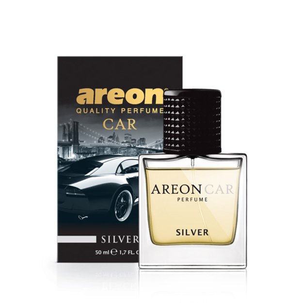 AREON CAR PERFUME - Silver, 50ml  