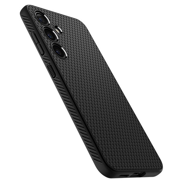 Spigen Liquid Air – dėklas, skirtas Samsung Galaxy S24+ (matinė juoda)