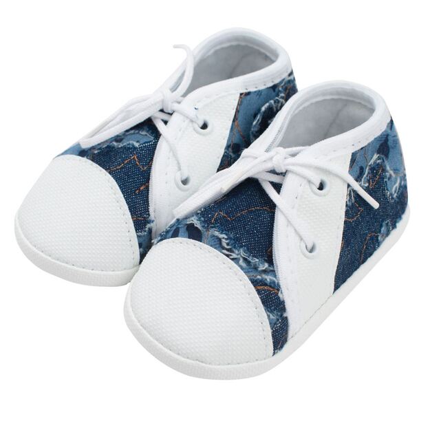 Kūdikių sportbačiai Nauji Baby blue 0-3 m, dydis 0-3 m, 116/122