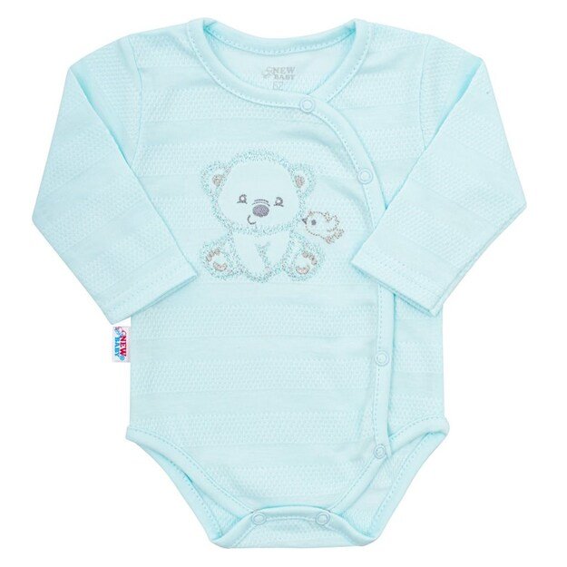 Naujas Baby Sweet Bear nėščiųjų rinkinys mėlynas, 56 (0-3m), 56 (0-3m) dydis