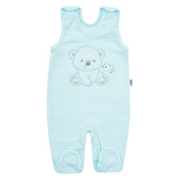 Naujas Baby Sweet Bear nėščiųjų rinkinys mėlynas, 56 (0-3m), 56 (0-3m) dydis