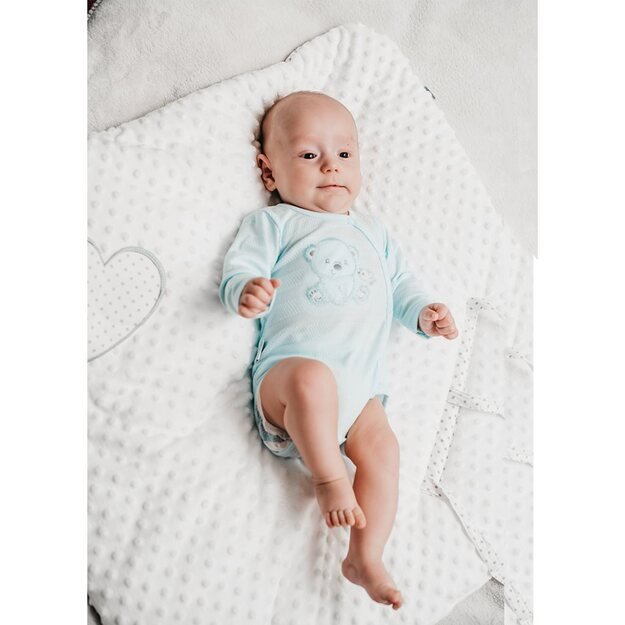 Naujas Baby Sweet Bear nėščiųjų rinkinys mėlynas, 56 (0-3m), 56 (0-3m) dydis