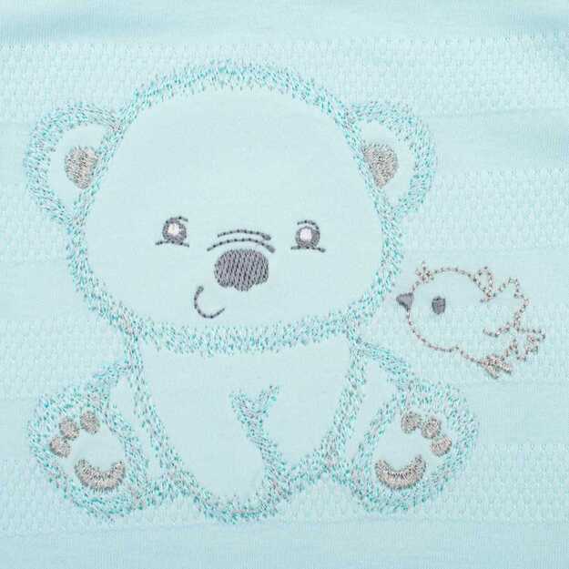 Naujas Baby Sweet Bear nėščiųjų rinkinys mėlynas, 56 (0-3m), 56 (0-3m) dydis