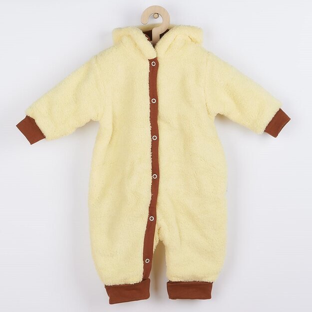 Baby Autumn Jumpsuit New Baby MiMi geltonas, 86 (12-18m), 86 (12-18m) dydis