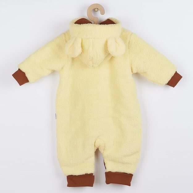 Baby Autumn Jumpsuit New Baby MiMi geltonas, 86 (12-18m), 86 (12-18m) dydis