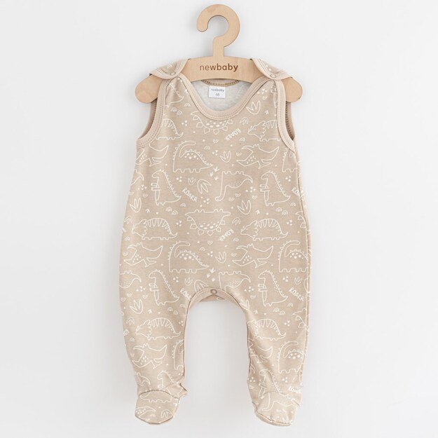 Vaikiški glaustinukai New Baby Classic II Uni 3vnt smėlio spalvos, 80 (9-12m), 80 (9-12m) dydis