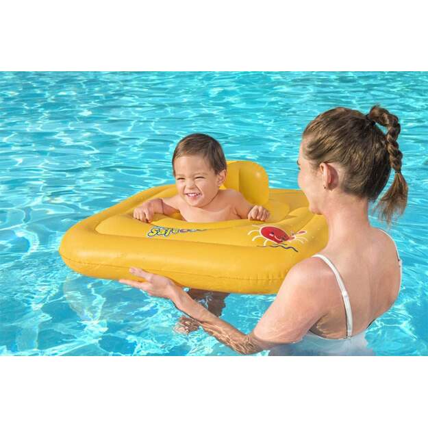 Pripučiama sėdynė su atlošu Bestway Swim Safe Step A 76cm