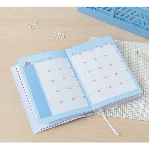 Pusheen – kalendorius / savaitės planuotojas 2022/2023 (11x15,5 cm) 8