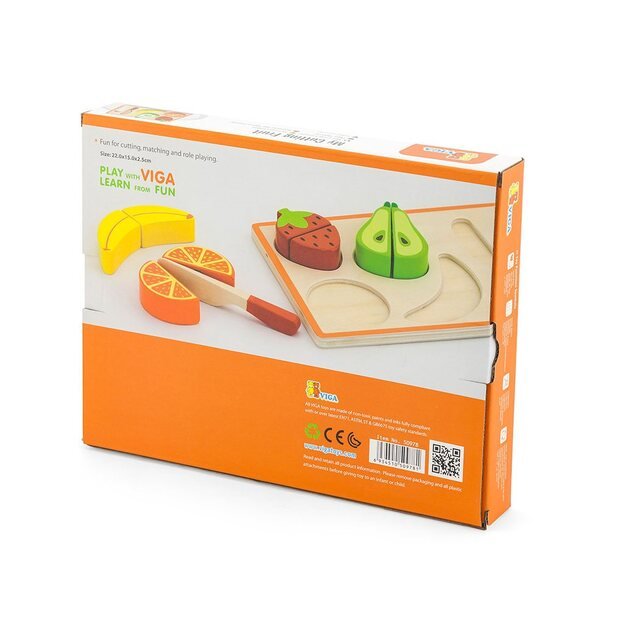 Medinis pjovimo rinkinys Viga Fruit