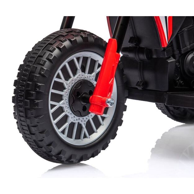Elektrinis motociklas Baby Mix Honda CRF 450R raudonas