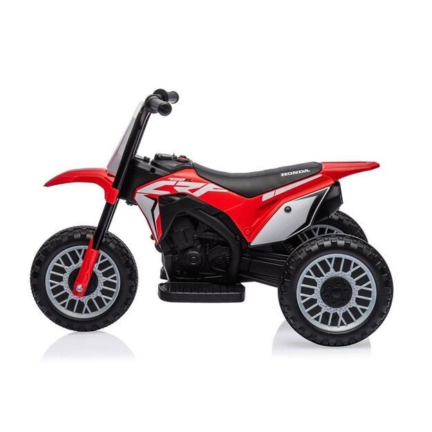 Elektrinis motociklas Baby Mix Honda CRF 450R raudonas