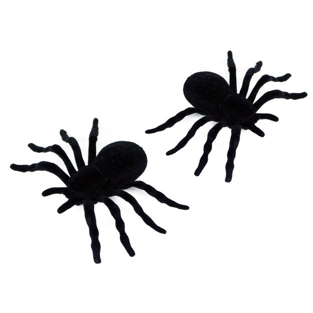 Decoration spiders 2 pcs