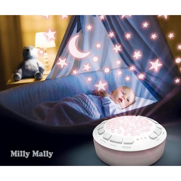 Milly Mally pliušinė lapė su projektoriumi