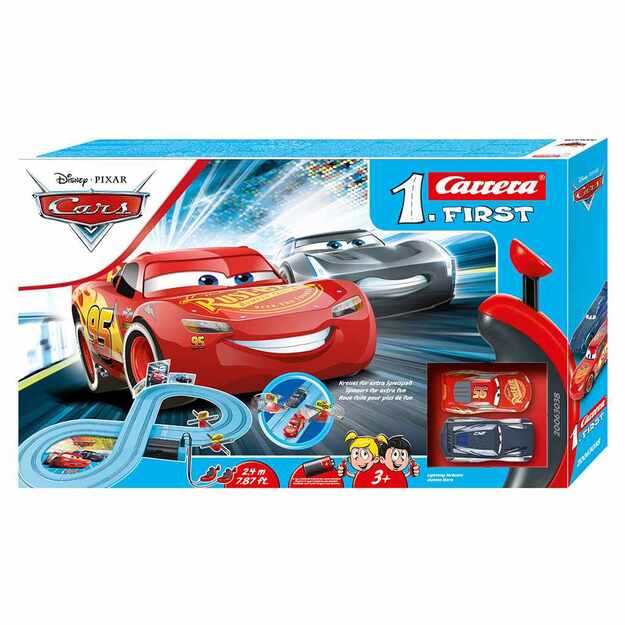 Carrera FIRST Cars - Power Duell 2,4m 4