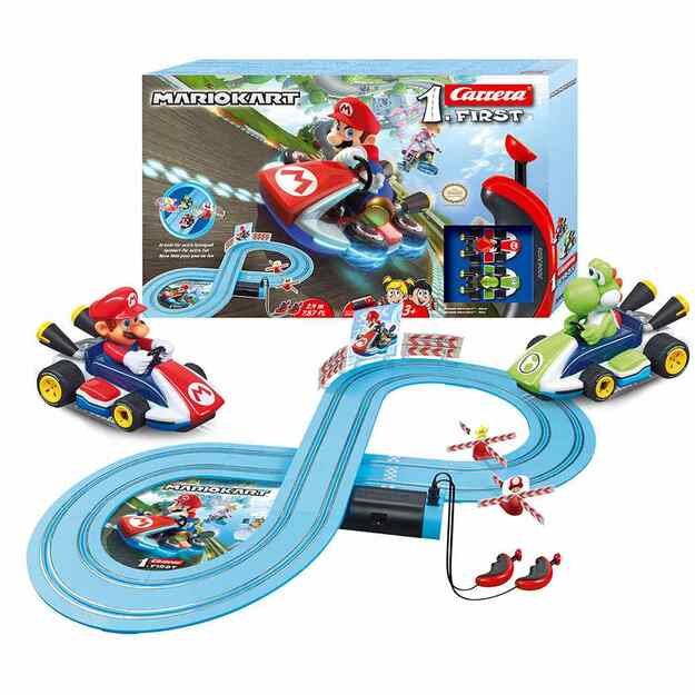 Carrera FIRST Nintendo Mario Kart™ – Mario ir Yoshi 2,4m