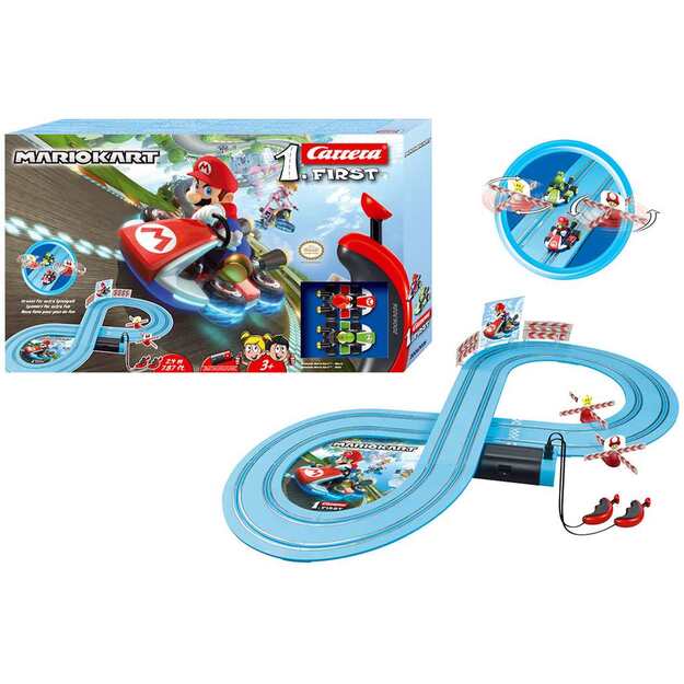 Carrera FIRST Nintendo Mario Kart™ – Mario ir Yoshi 2,4m