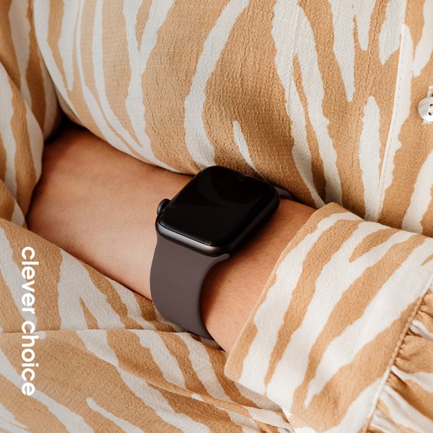 „Crong Liquid“ – „Apple Watch“ dirželis 44/45/46/49 mm (rudas) 12