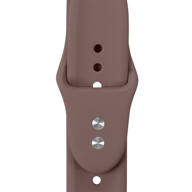 „Crong Liquid“ – „Apple Watch“ dirželis 44/45/46/49 mm (rudas)