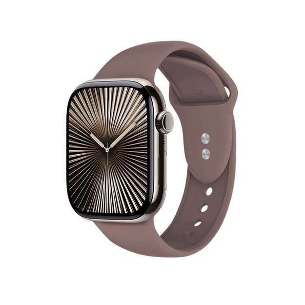 „Crong Liquid“ – „Apple Watch“ dirželis 44/45/46/49 mm (rudas)