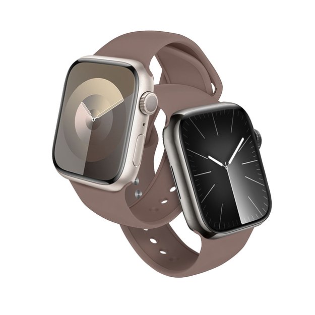 „Crong Liquid“ – „Apple Watch“ dirželis 44/45/46/49 mm (rudas)